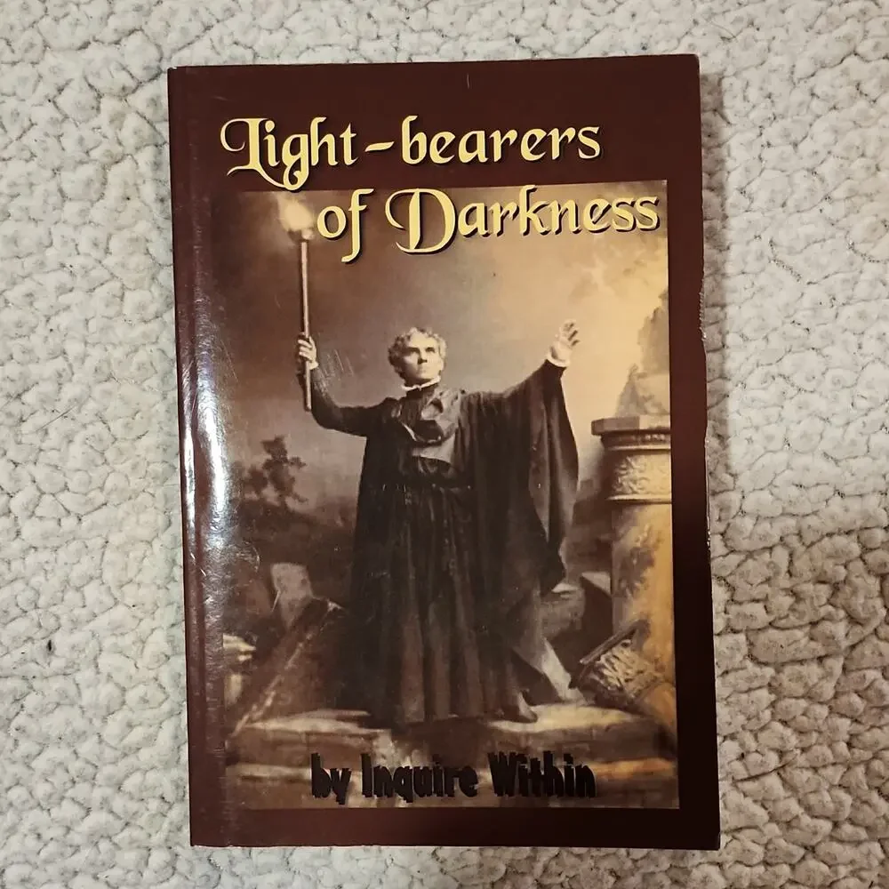 Inquire Within Light-bearers of Darkness Paperback Reprint 1950 Freemasonry